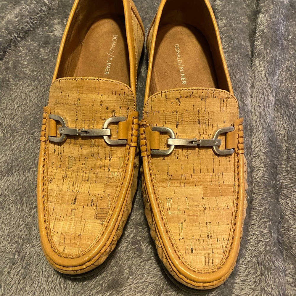 Donald Pliner Cork Loafers